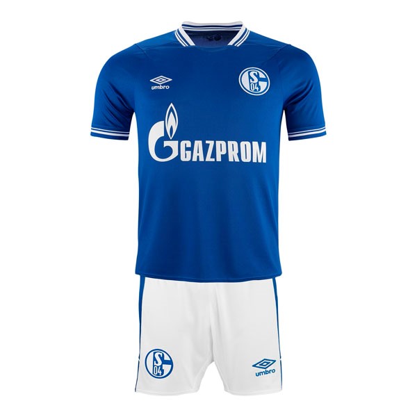 Trikot Schalke 04 Heim Kinder 2021-22 Blau